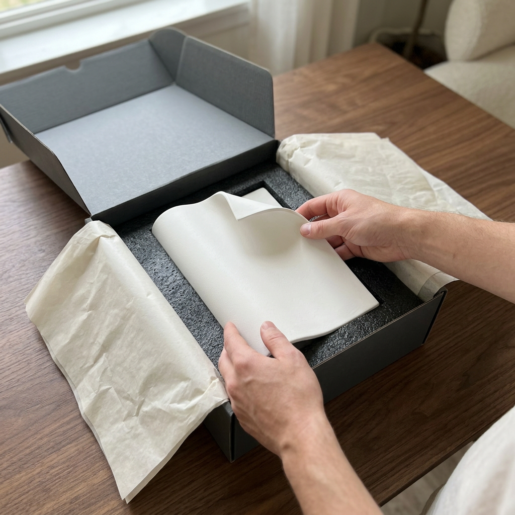 ORVEN REVEAL AI-generated unboxing and packaging concept - not final packaging